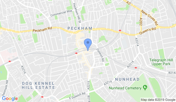 Peckham Krav Maga location Map