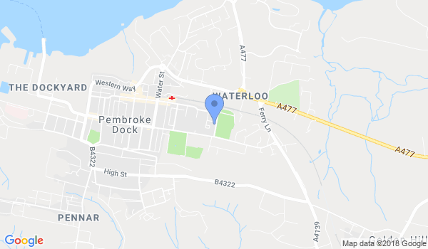 Pembroke Dock Karate Club location Map