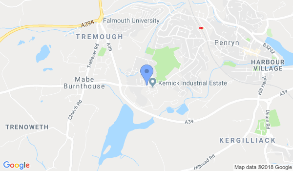 Penryn Karate Club location Map