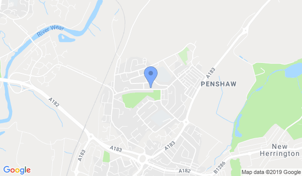 Penshaw Kazen Kai location Map