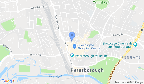 Peterborough Wing Chun location Map