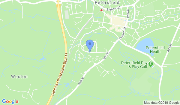 Petersfield TAGB Taekwondo location Map
