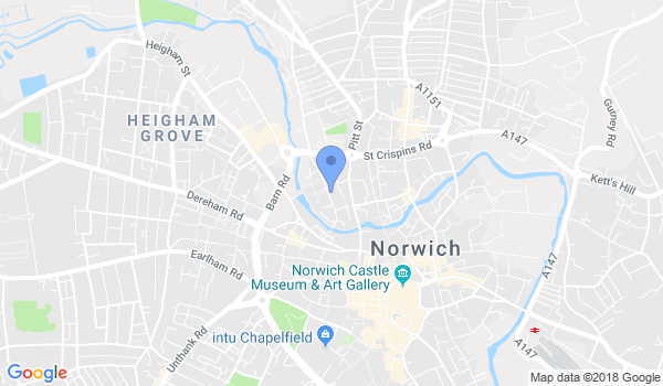 Phoenix MMA Academy - Norwich location Map