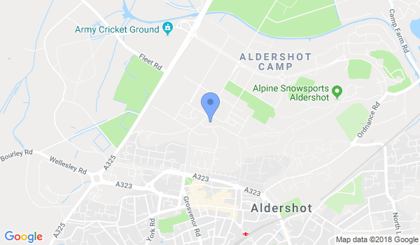 Phoenix Martial Arts - Aldershot & Farnham location Map