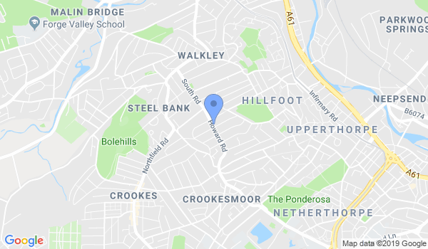 Pilsung Taekwondo (Hillsborough & Walkley) location Map