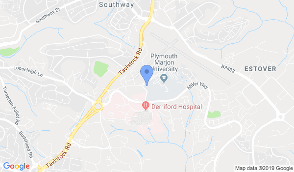 Plymouth Karate Academy location Map
