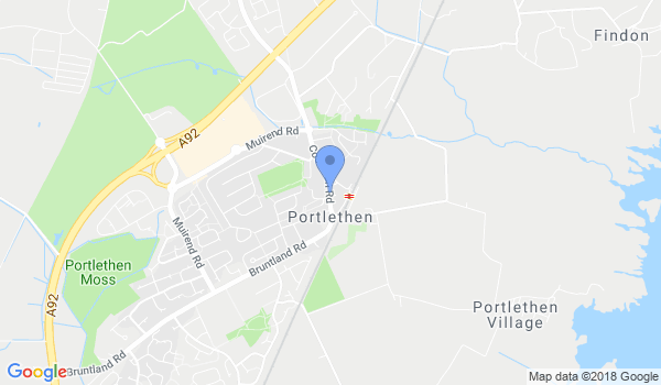 Portlethen - Sooyang Do Martial Art Club location Map