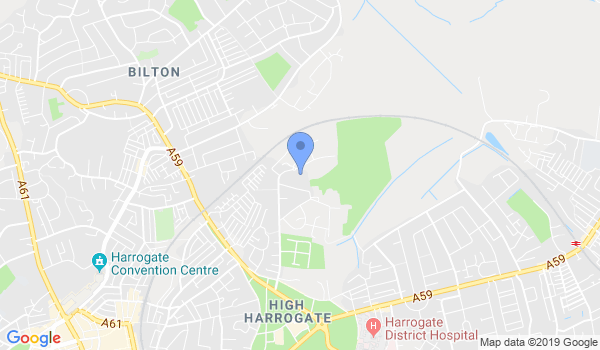 Premier Martial Arts Harrogate location Map