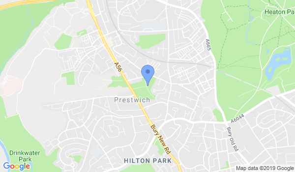 Prestwich Karate-Ryu location Map