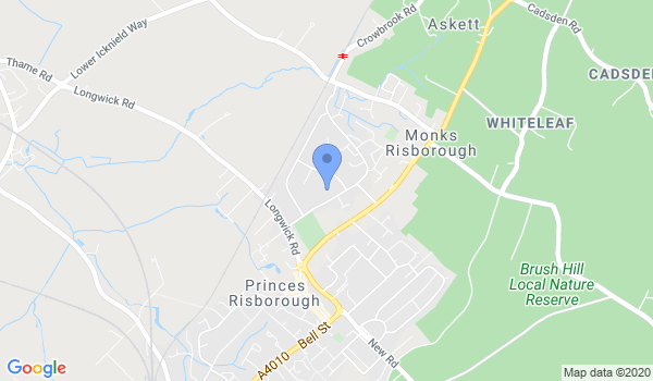 Princes Risborough Taekwondo location Map