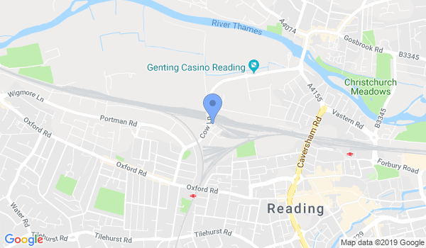 Reading Academy Wing Chun Kali Club location Map