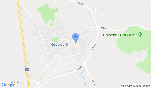 Redbourn Shotokan karate association location Map