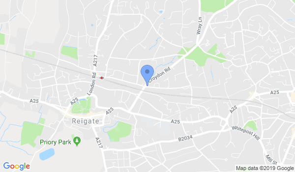 Redhill Karate Kai location Map