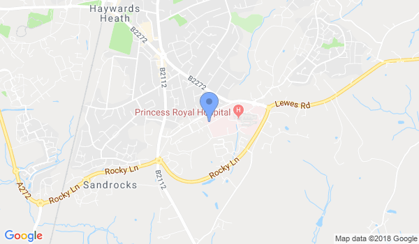 Renshinkai Aikido Sussex location Map