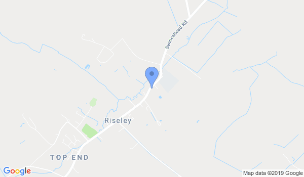 Riseley Karate Club location Map