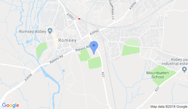 Rising Sun Martial Arts - Romsey location Map