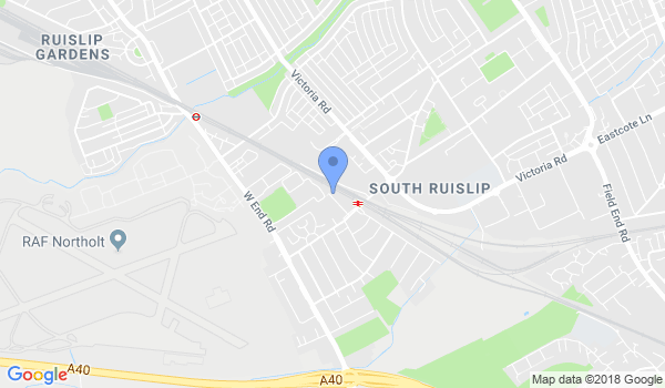 Ruislip BJJ location Map