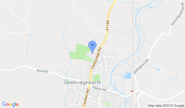 Sawbridgeworth School of Shotokan Karate location Map