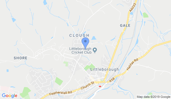 Saxon Karate (Littleborough) location Map