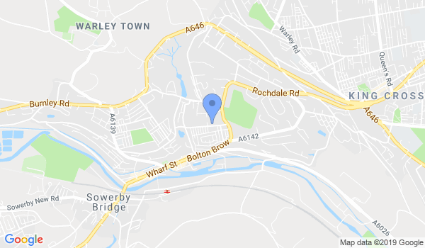 Saxon Karate (Sowerby Bridge) location Map