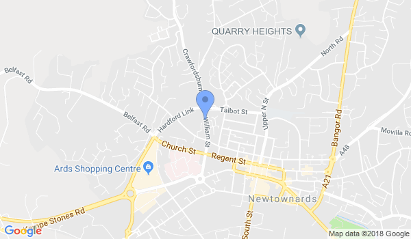 Scrabo Karate Club location Map
