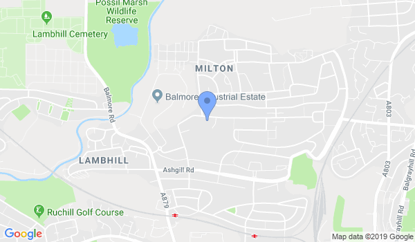 Senjokai Karate Academy Glasgow - Milton location Map
