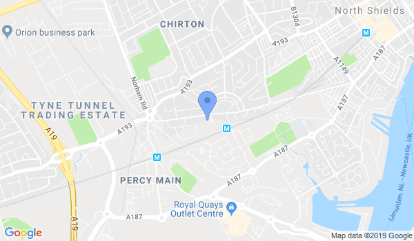 Serenity Jiu Jitsu location Map