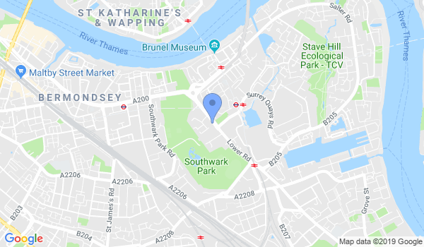 Seven Islands Karate Club location Map