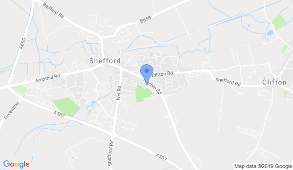 Shefford Karate Club - JKSK location Map