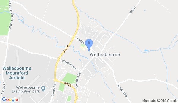 Shin Bu Kan Warwickshire location Map