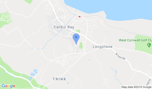 Shotokan Karate St Ives location Map
