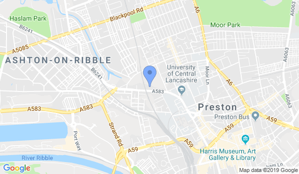 Shudokan Aikido Preston location Map