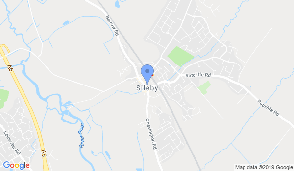Sileby Tetsudo Club location Map