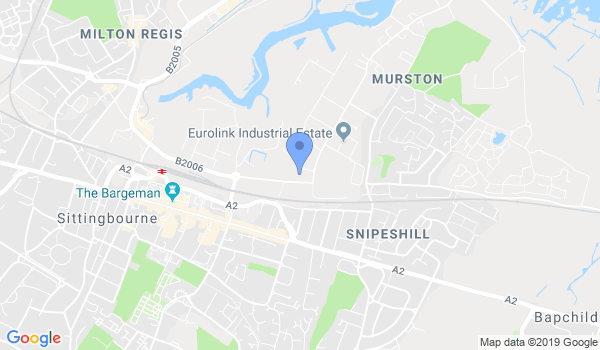 Sittingbourne Taekwondo club (TSA) location Map