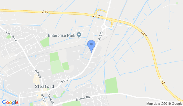 Sleaford Karate Club location Map