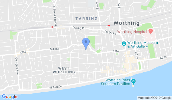 South Downs Tae Kwon Do location Map
