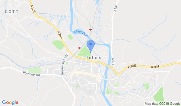 South Hams Martial Arts - Totnes location Map