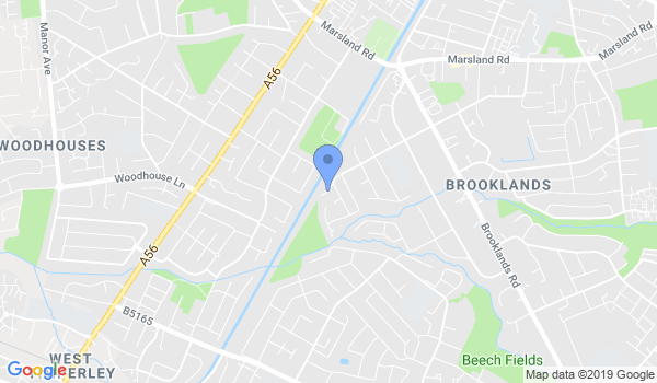 South Manchester Aikido location Map