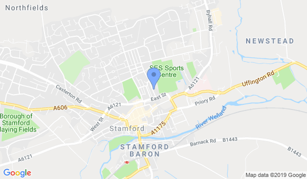 Tinwell Karate School location Map