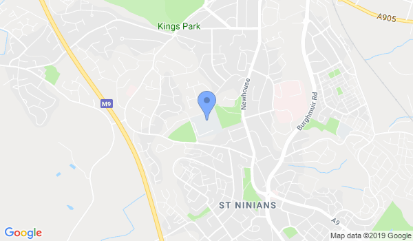 Stirling Karate location Map