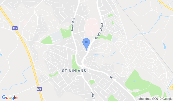 Stirling Karate - St Ninians location Map