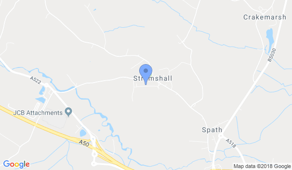 Stramshall Ju Jitsu Club - Uttoxeter, ST14 5DL location Map