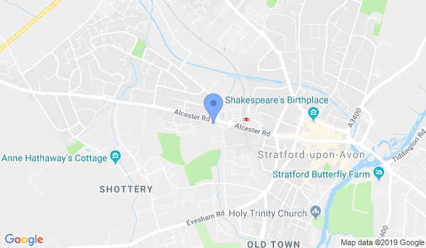 Stratford-upon-Avon Lau Gar KungFu location Map