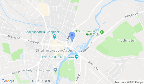 Stratford upon Avon Taekwon-Do Club location Map