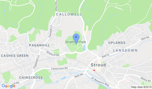 Stroud TAGB Tae Kwon-Do location Map