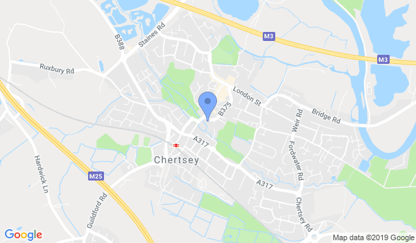 Surrey Karate Academy location Map
