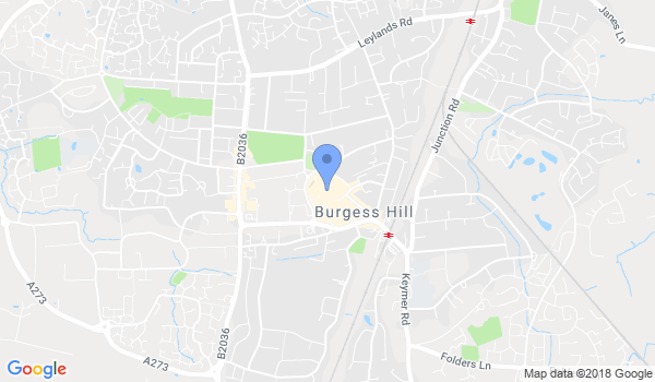 Sussex Karate location Map