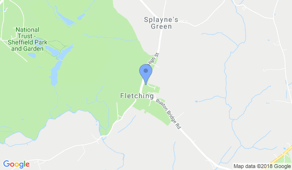 Sussex Karate location Map