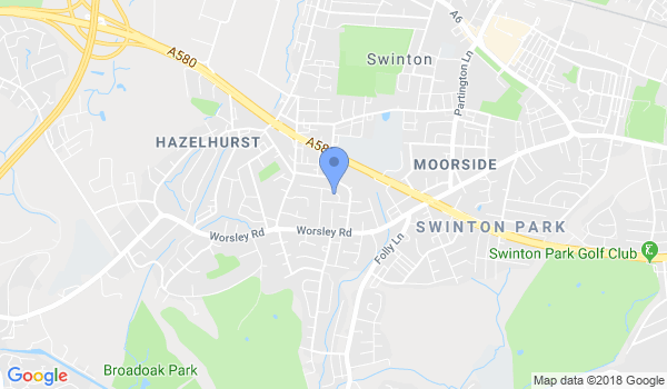 Swinton Karate Club location Map