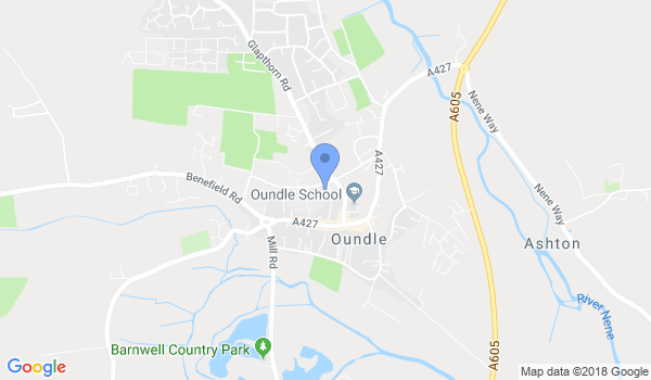 TISKA Karate- Thrapston and Oundle location Map